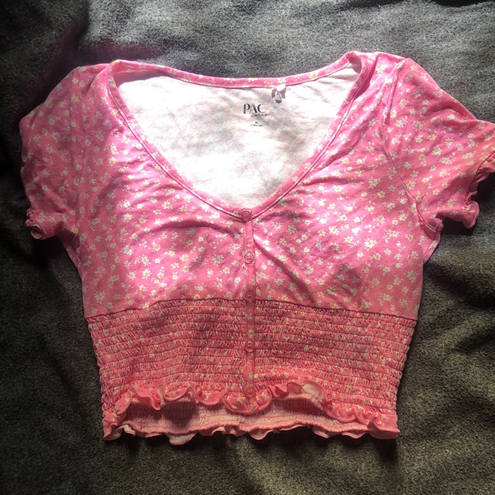 Pink Pacsun Crop Top